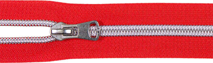 Endlos-Reißverschluss "farbig" - verschiedene Varianten