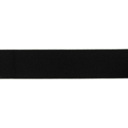 Gummiband "Super Soft" mit farbigem Rand 40mm - versch. Farben