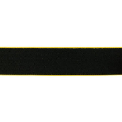 Gummiband "Super Soft" mit farbigem Rand 40mm - versch. Farben