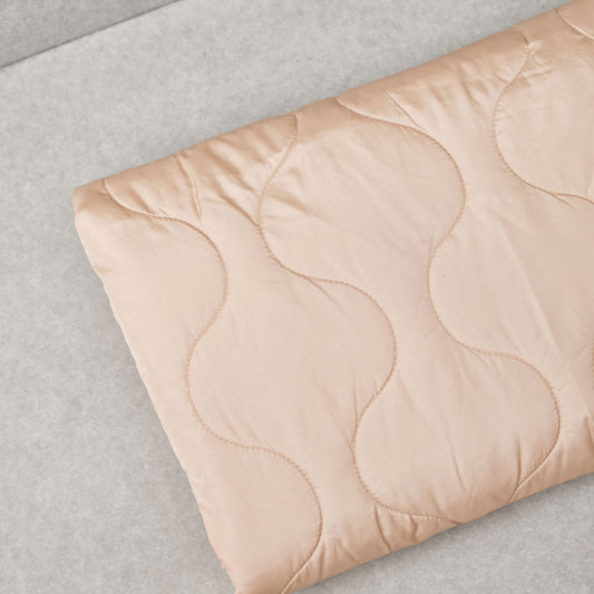 Steppstoff MIND THE MAKER "Thelma Thermal Quilt" sand