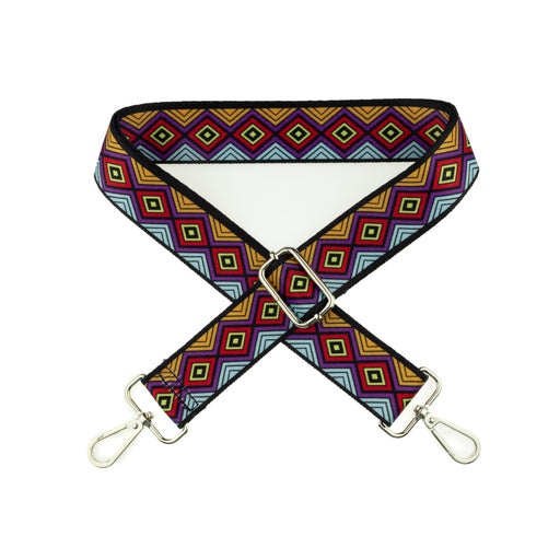 Design-Gurtband "bunte Rauten"