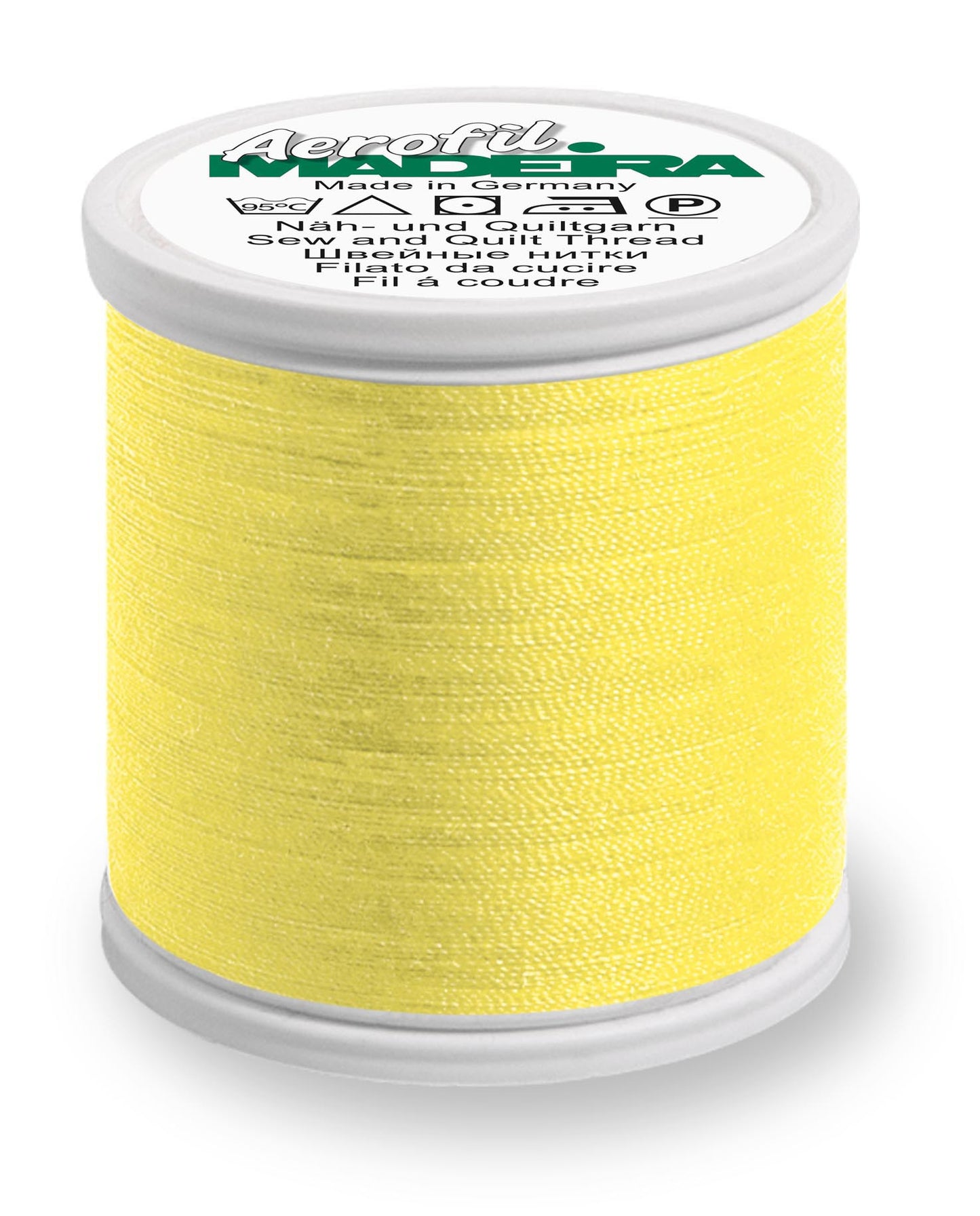Madeira Aerofil 400m "Warme Farben" (gelb, orange, rot, rosa, lila)