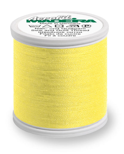 Madeira Aerofil 400m "Warme Farben" (gelb, orange, rot, rosa, lila)