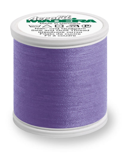 Madeira Aerofil 400m "Warme Farben" (gelb, orange, rot, rosa, lila)