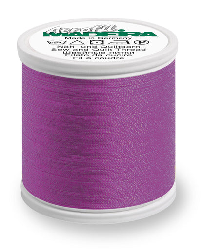 Madeira Aerofil 400m "Warme Farben" (gelb, orange, rot, rosa, lila)