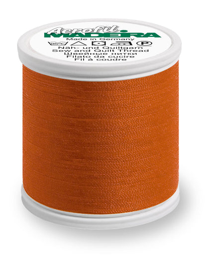 Madeira Aerofil 400m "Warme Farben" (gelb, orange, rot, rosa, lila)