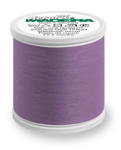Madeira Aerofil 400m "Warme Farben" (gelb, orange, rot, rosa, lila)