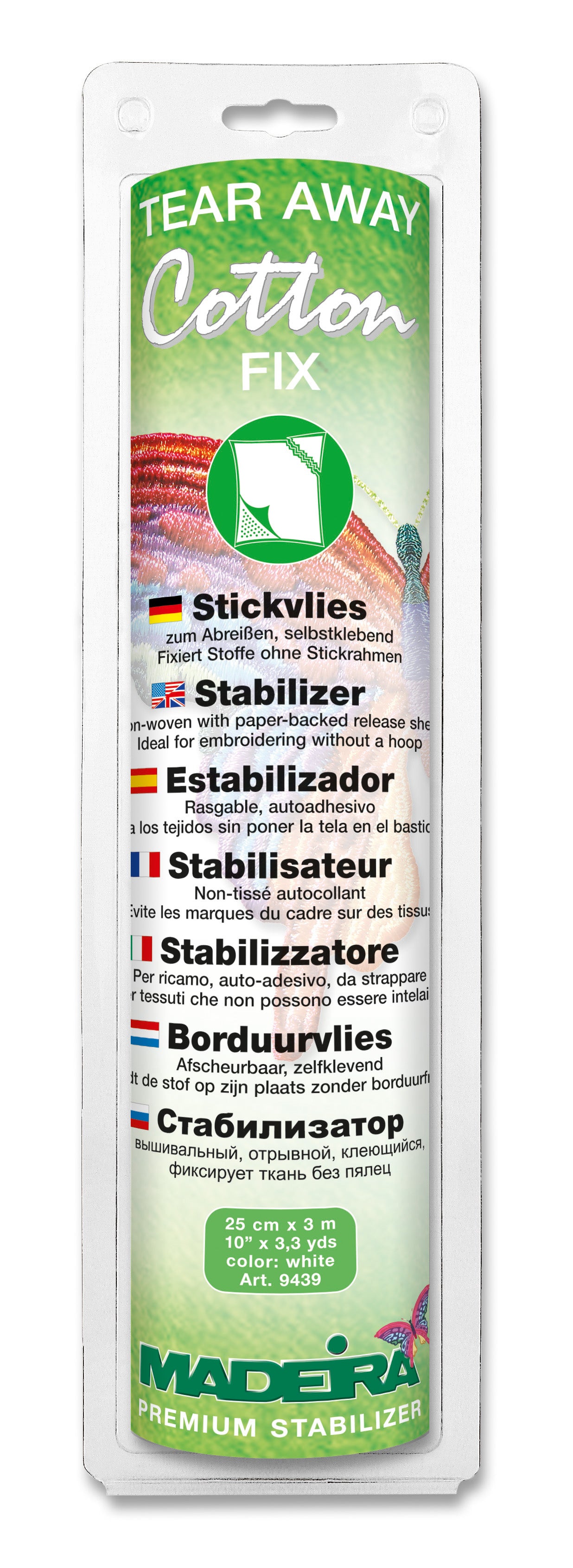 Stickvlies Madeira "Cotton Fix"