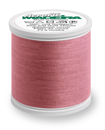 Madeira Aerofil 400m "Warme Farben" (gelb, orange, rot, rosa, lila)