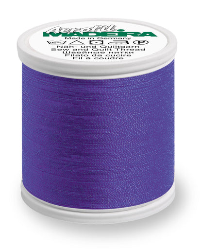 Madeira Aerofil 400m "Warme Farben" (gelb, orange, rot, rosa, lila)