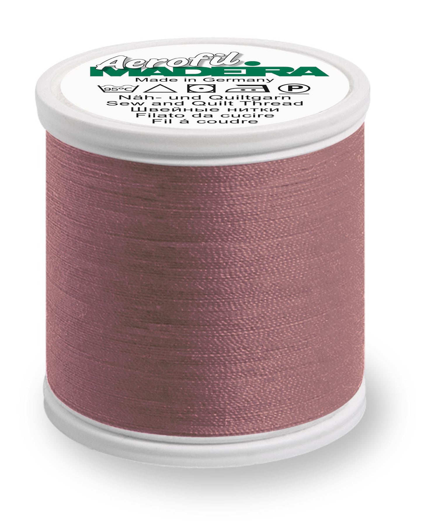 Madeira Aerofil 400m "Warme Farben" (gelb, orange, rot, rosa, lila)