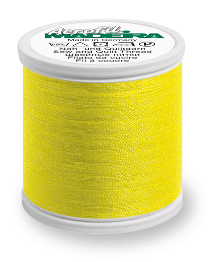 Madeira Aerofil 400m "Warme Farben" (gelb, orange, rot, rosa, lila)