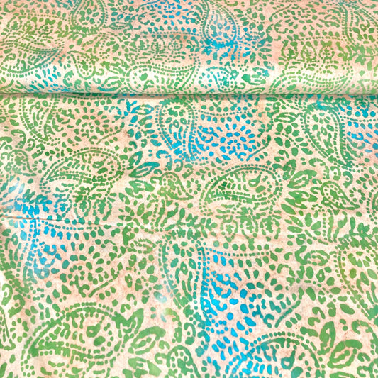 Viskose "Batik" hellgrün