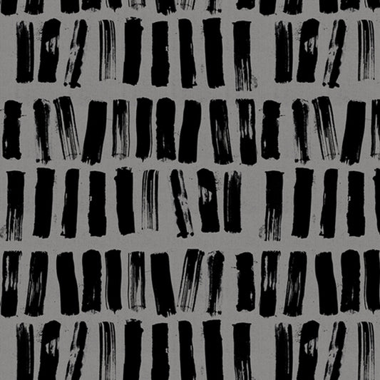 Poplin by Art Gallery Fabrics "Parallel Strokes" moon