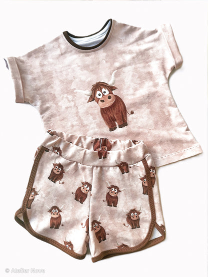 Paneel "Holy Cow" by Mrs. Mint Design - beige