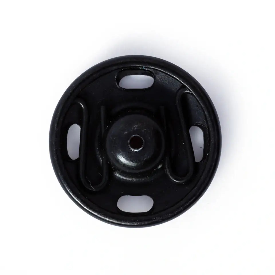 PRYM Annäh-Druckknöpfe,schwarz, 15mm