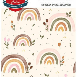 Jersey Regenbogen "Watercolor Rainbow"