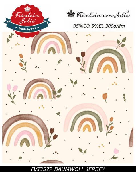 Jersey Regenbogen "Watercolor Rainbow"