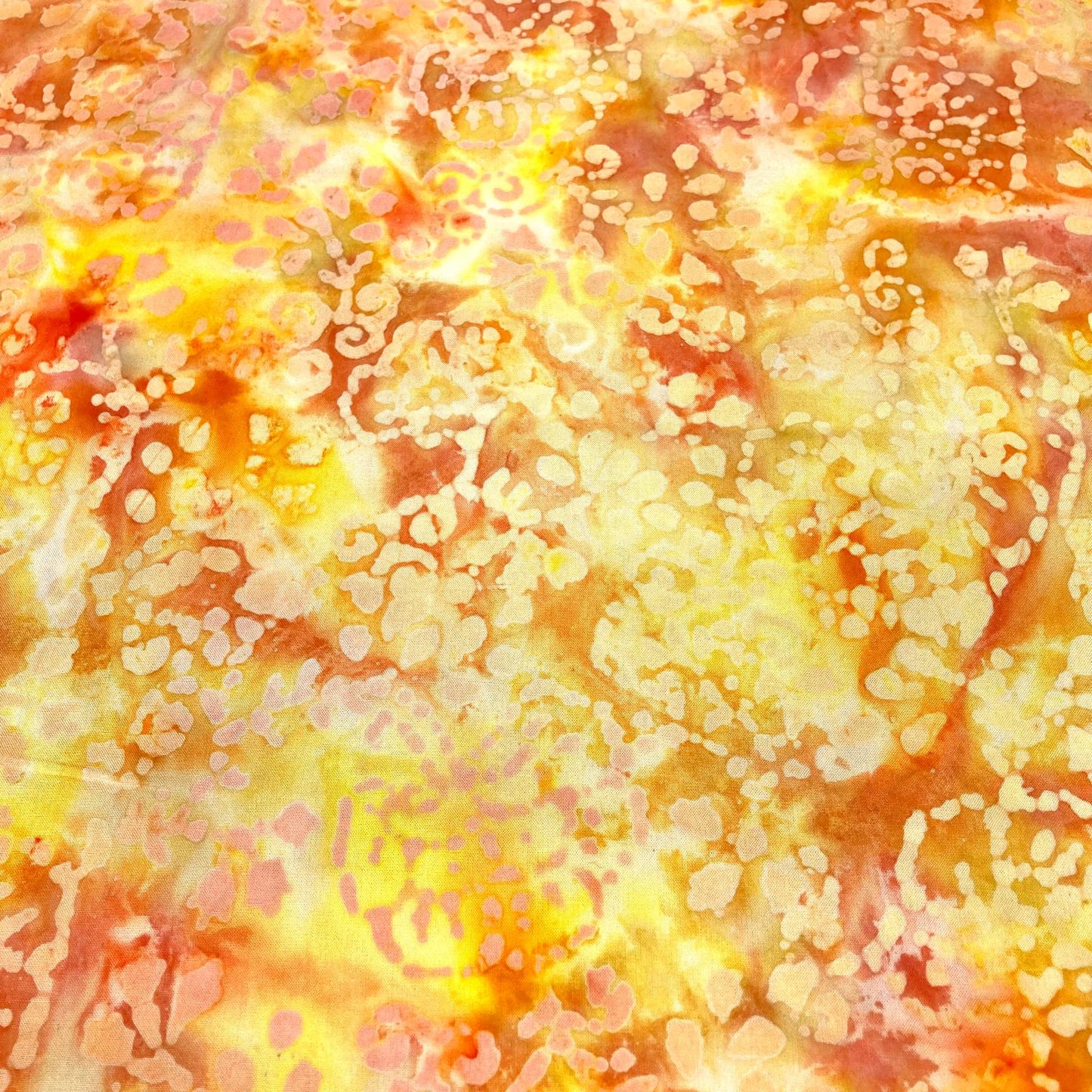 Viskose "Batik" gelb