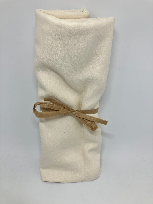 Viskose Crepe uni creme - Stück 1m