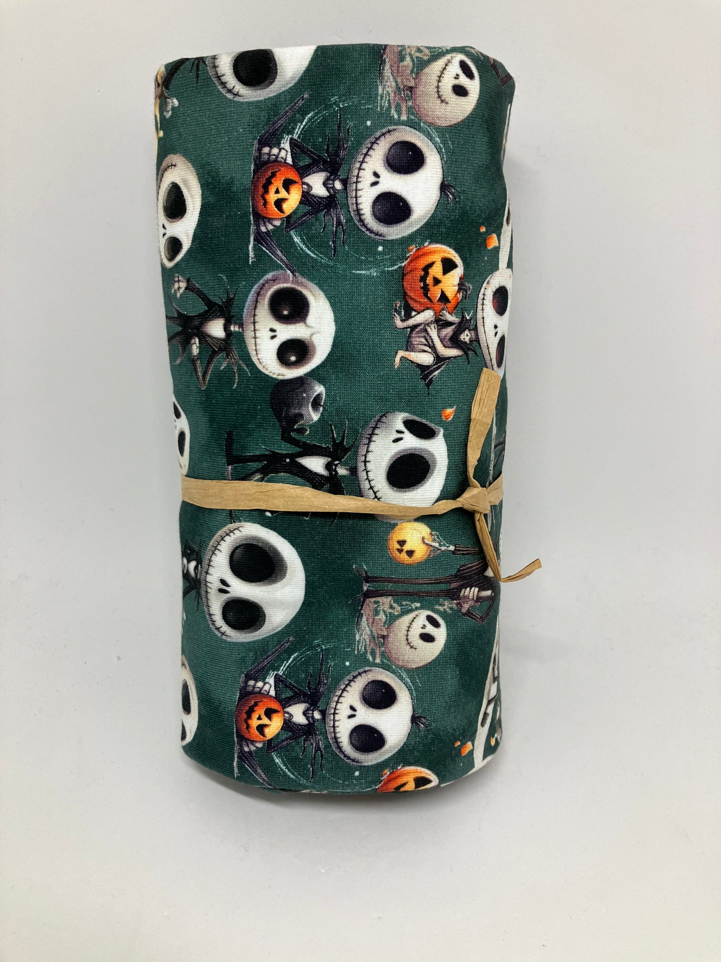 Jersey "Halloween Nightmare" smaragd - Stück 1m