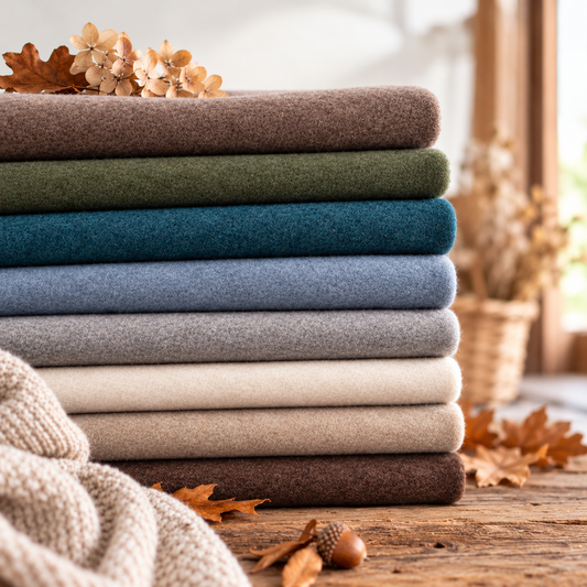 Merino Fleece - versch. Farben