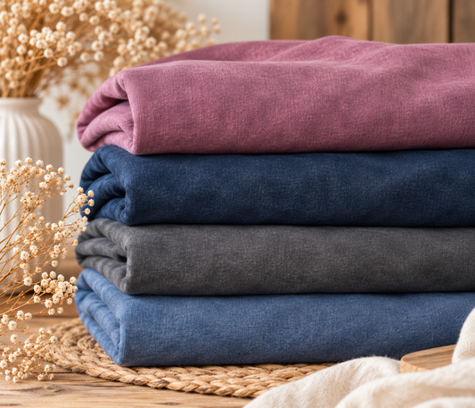 Kuschelsweat "Jeanslook" by Glitzerpüppi - versch. Farben