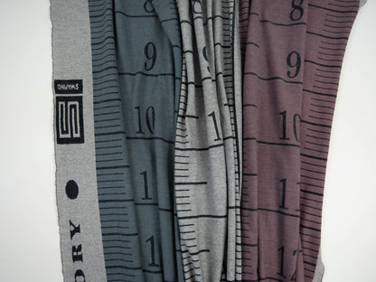 Jacquard Jersey Paneel "Long Story"