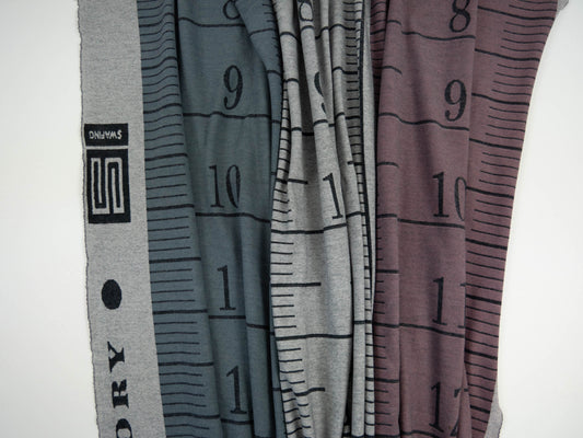 Jacquard Jersey Paneel "Long Story"