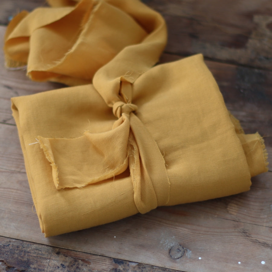 Meet Milk "Slub Linen Blend" amber
