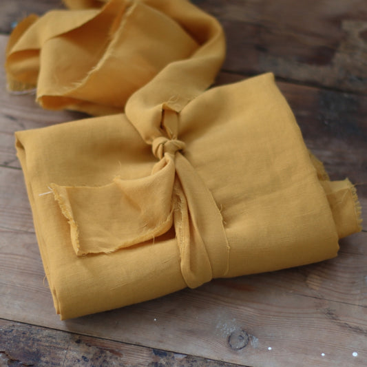 Meet Milk "Slub Linen Blend" amber