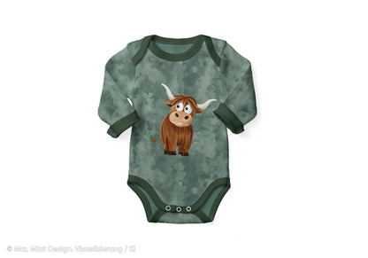 Paneel "Holy Cow" by Mrs. Mint Design - smaragd