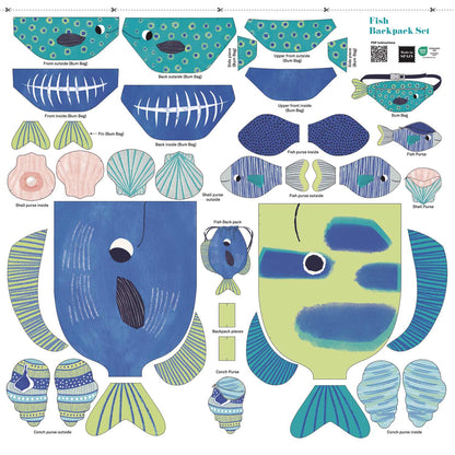 Canvas Paneel "Sea Bag & More"