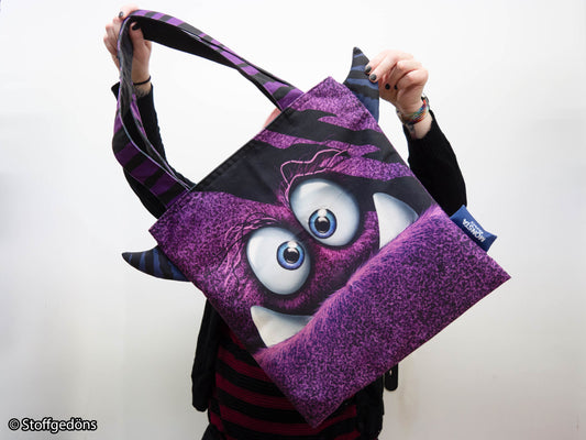 Paneel Canvas "Monsta-Bags lila" by Thorsten Berger VORBESTELLUNG