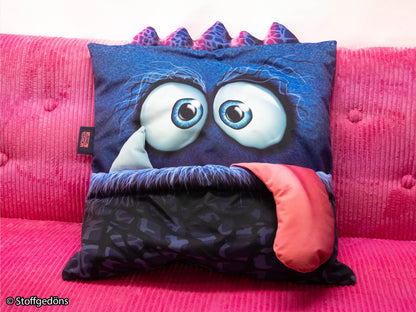 Paneel "Monsta-Pillows blau" Kissen mit 3D-Effekt VORBESTELLUNG