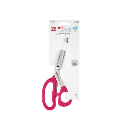 PRYM Love Stoffschere 21cm, pink