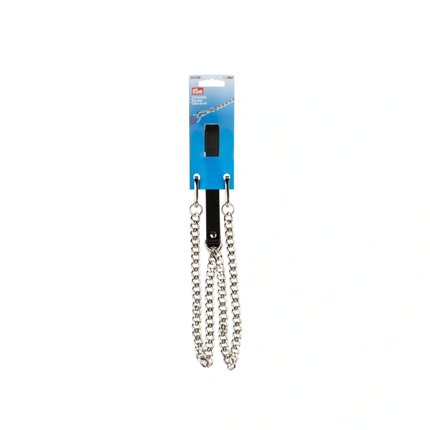 PRYM Taschenkette Taylor, schwarz/silberfarbig