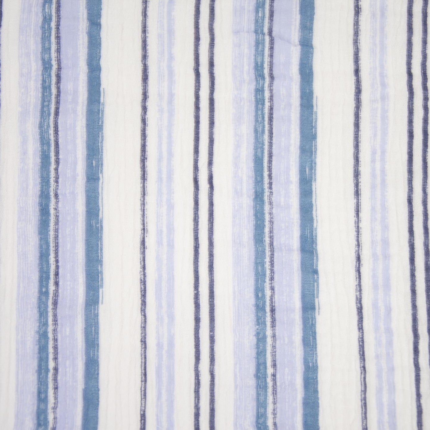 Musselin "Blue Jeans Stripes"
