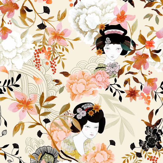 Ecoviskose "Sakura Woman"