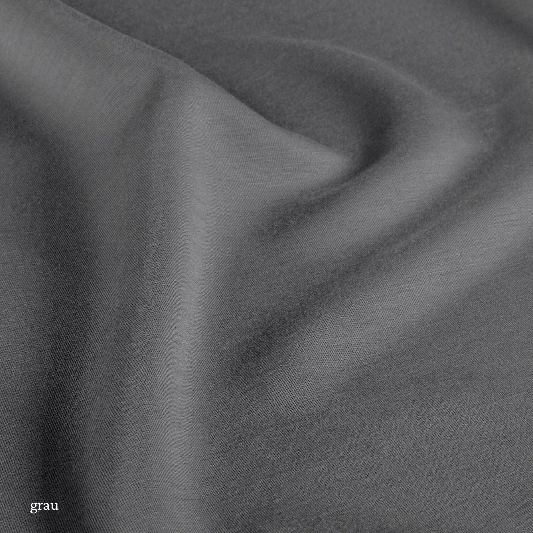 Bambus Interlock uni - verschiedene Farben