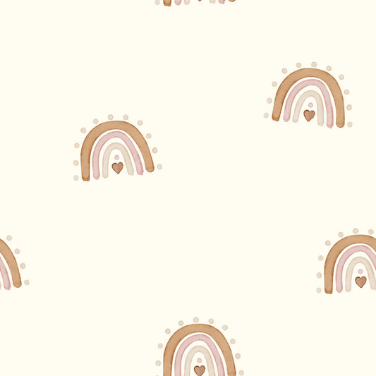 Musselin "Baby Rainbow"