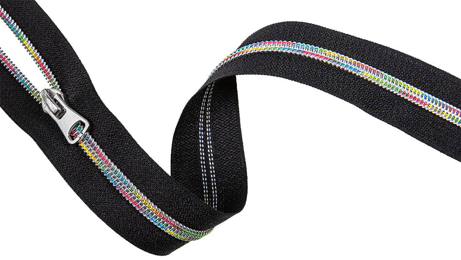 Endlos-Reißverschluss "multicolor" 2 Farben