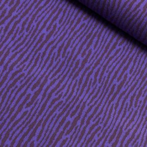 Bio Strick-Jacquard "Purple Tiger"