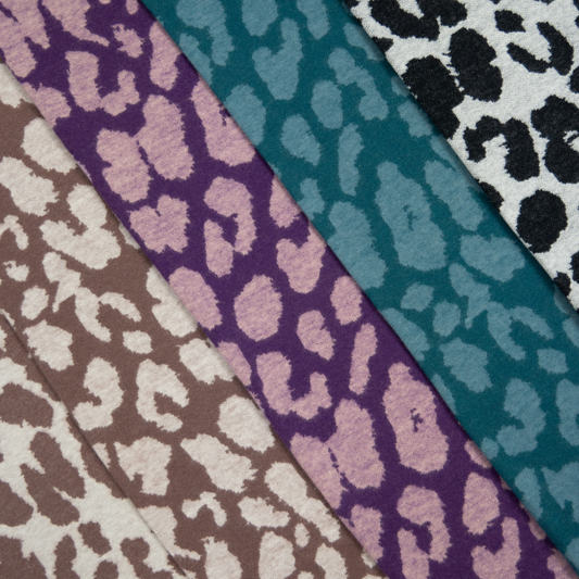 Jacquard-Strick "Leo" - verschiedene Farben