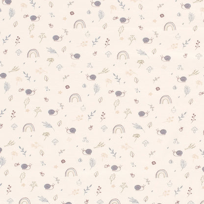 Baumwolljersey "Schnecken"