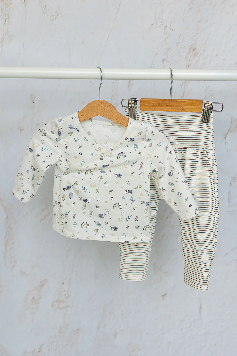 Baumwolljersey "Schnecken"