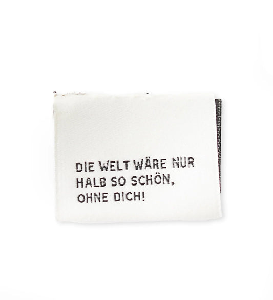 *Paul & Clara* Klapplabel - die Welt wäre nur halb so schön...