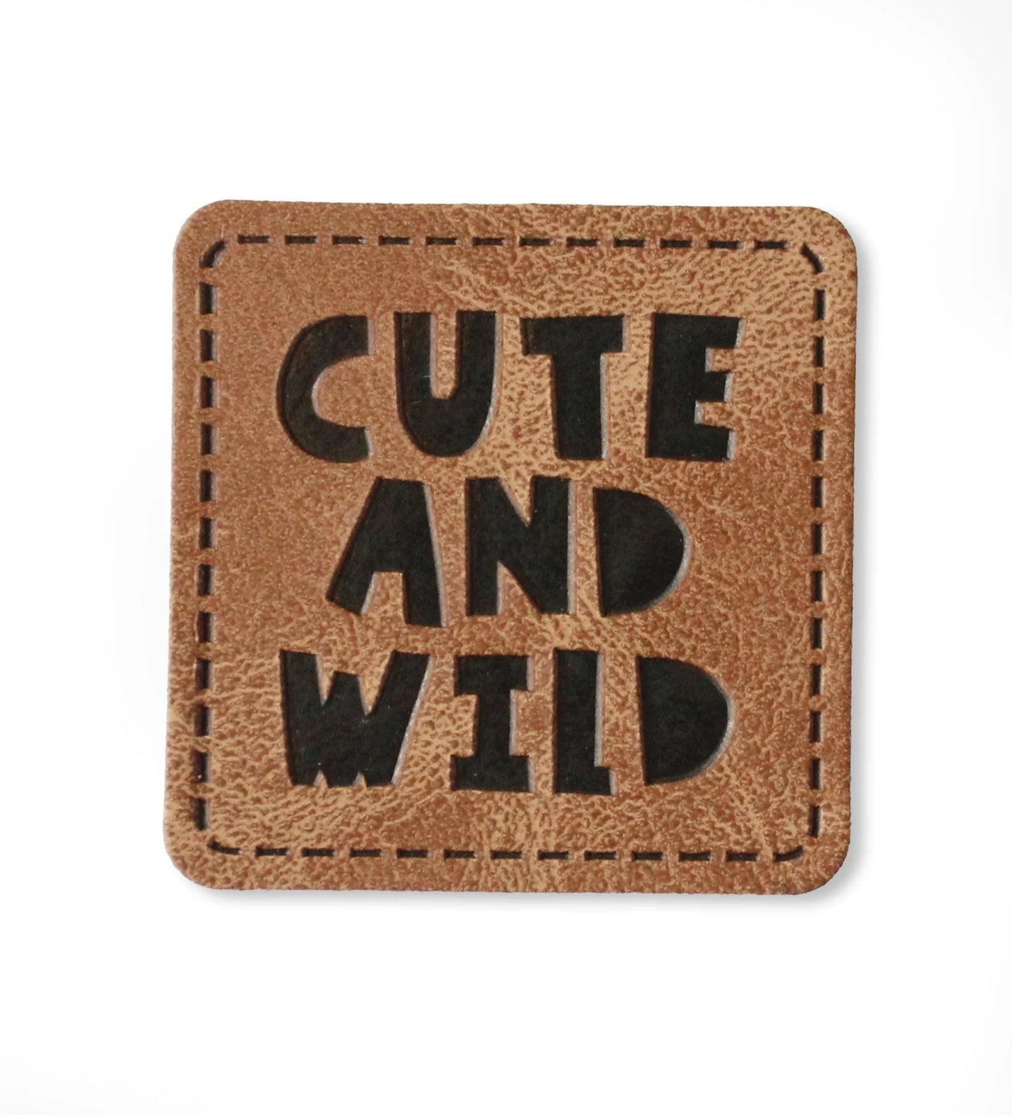 *Paul & Clara* Kunstlederlabel - cute and wild