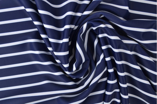 Swimwear Jersey mit UV-Schutz "Navy Stripes"