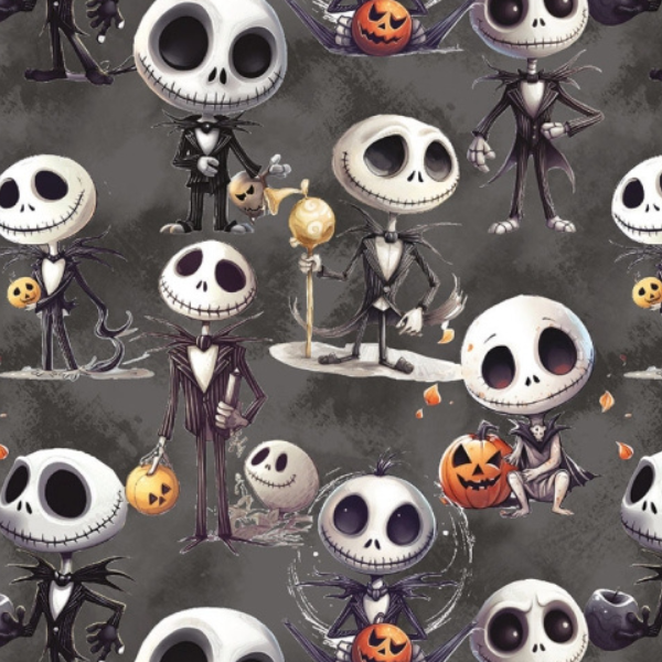 Jersey "Nightmare Halloween" grau